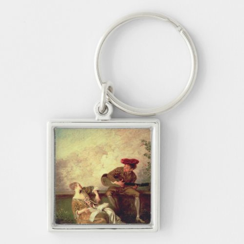 The Singing Lesson Keychain