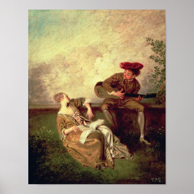 The Singing Lesson Poster (Front)