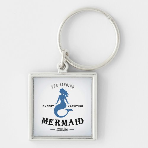 The Singing Mermaid Poster Keychain
