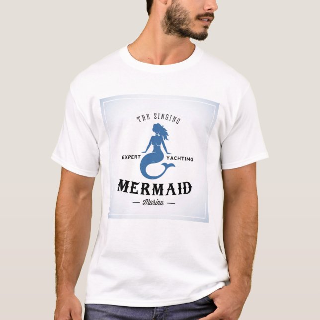 The Singing Mermaid Poster T-Shirt (Front)