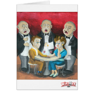 The Singing Waiters Cards