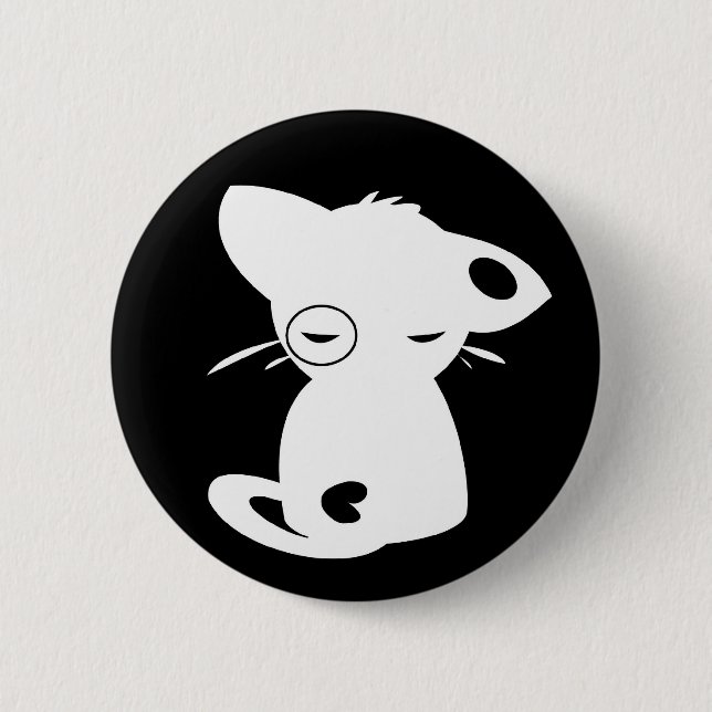 The sinister mittens button (Front)