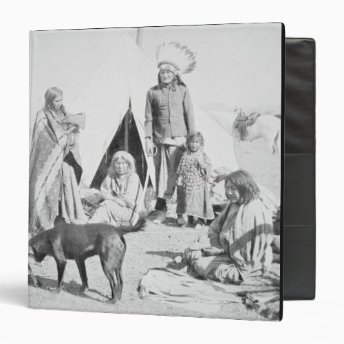 The Sioux Reservation at Pine Ridge South Dakota 3 Ring Binder