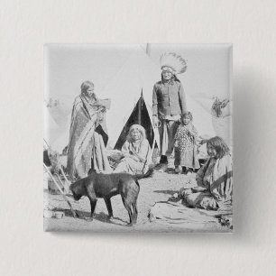 The Sioux Reservation at Pine Ridge, South Dakota, Button