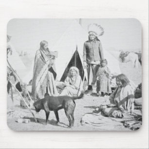 The Sioux Reservation at Pine Ridge, South Dakota, Mouse Pad