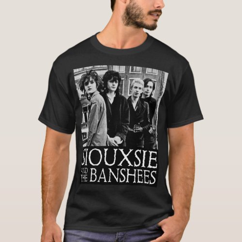 The Siouxsie and the Banshees Poster T_Shirt