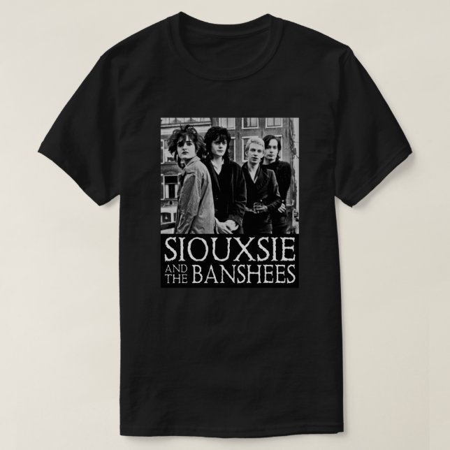 The Siouxsie and the Banshees  T-Shirt (Design Front)