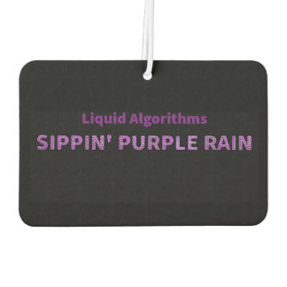 The Sippin’ Purple Rain Collection Air Freshner Freshener
