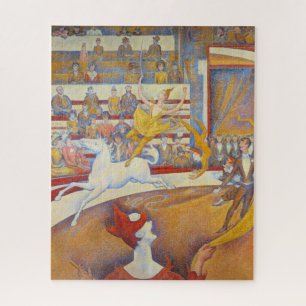 The Sircus by Georges Seurat - Vintage Art Jigsaw Puzzle