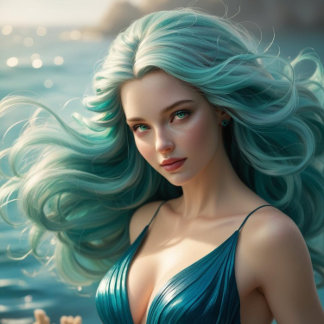 The Siren Gel Mouse Pad