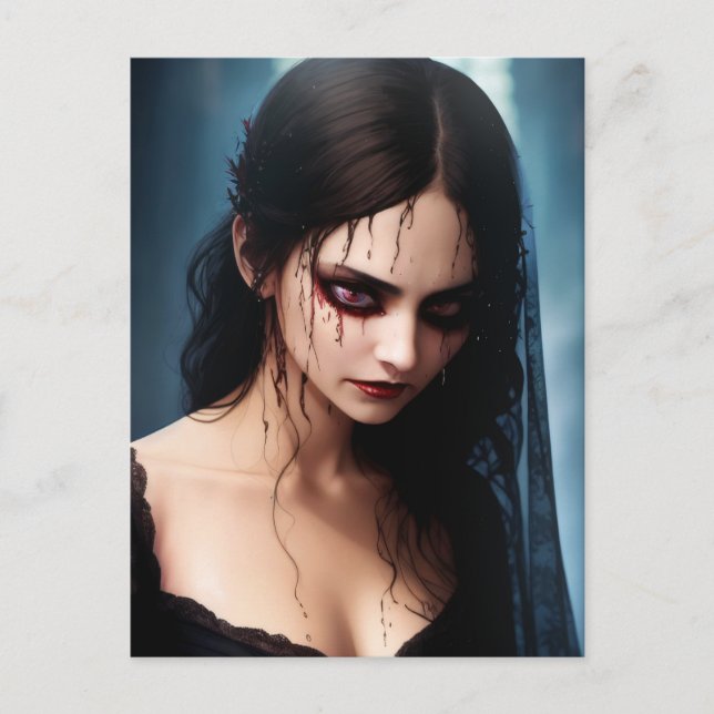 The Siren of Shadows Postcard (Front)