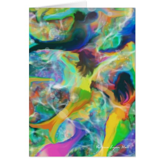 "The Sirens" Digital Art Cards (Front)