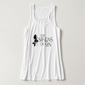 The Sirens of Sin Distressed Logo Tank