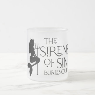 The Sirens of Sin Frosted Glass Coffee Mug