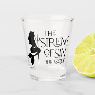 The Sirens of Sin Shot glass