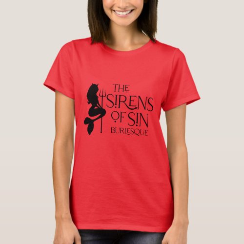 The Sirens of Sin Womens Fit T_Shirt