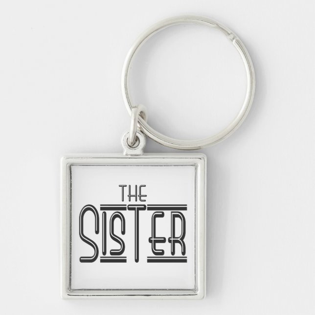"The" Sister Keychain (Front)