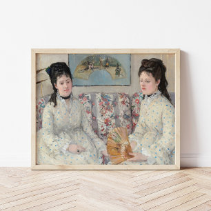 The Sisters Berthe Morisot Poster