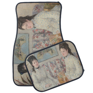 The Sisters (by Berthe Morisot) Car Floor Mat