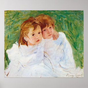 The sisters by Mary Stevenson Cassatt Poster