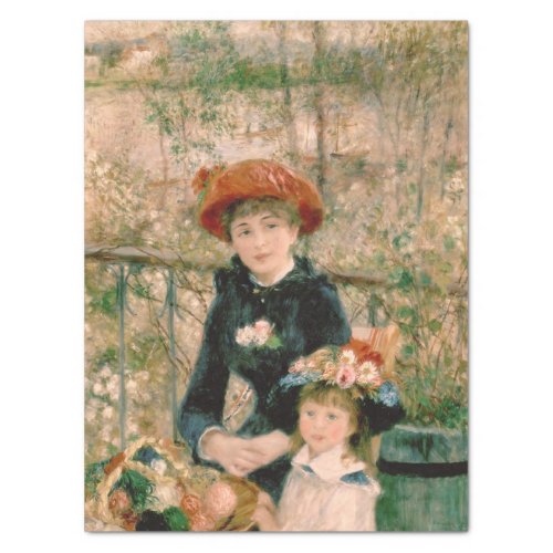 The Sisters by Renoir Shabby Chic Tissue Paper