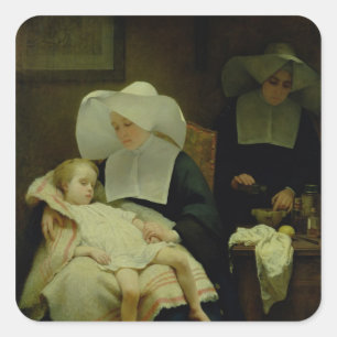 The Sisters of Mercy, 1859 Square Sticker