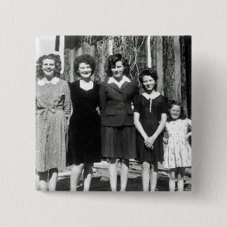 The sisters pinback button