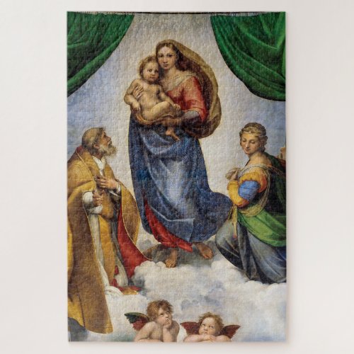 The Sistine Madonna  Raphael  Jigsaw Puzzle