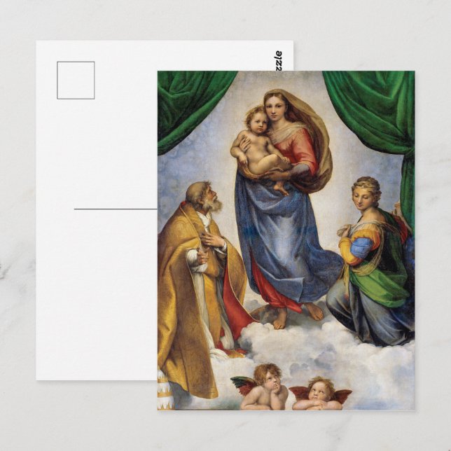 The Sistine Madonna | Raphael | Postcard (Front/Back)