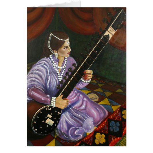 The Sitar Player Cards (Front)
