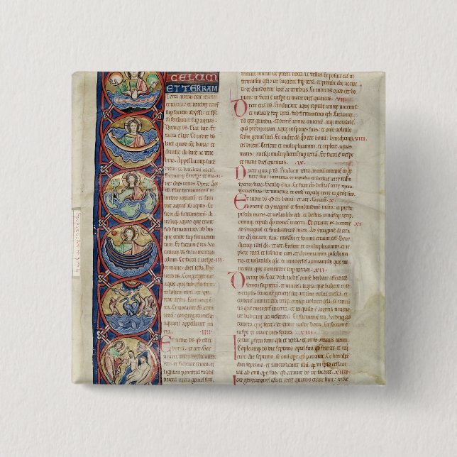 The Six Days of the Creation Button (Front)