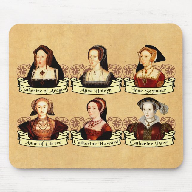 The SIx Wives of Henry VIII Classic Mouse Pad (Front)