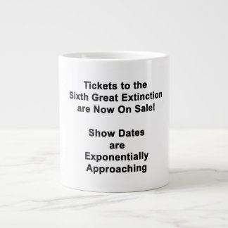 The Sixth Great Extinction Large Coffee Mug