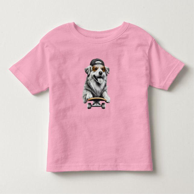 The Skateboarding Beast T-Shirt (Front)