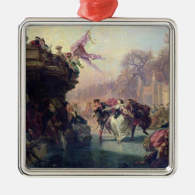 The Skaters Metal Ornament (Front)