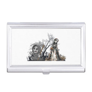 The Skeleton and the Corpse Bride. Business Card Case