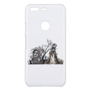  The Skeleton and the Corpse Bride. Uncommon Google Pixel Case