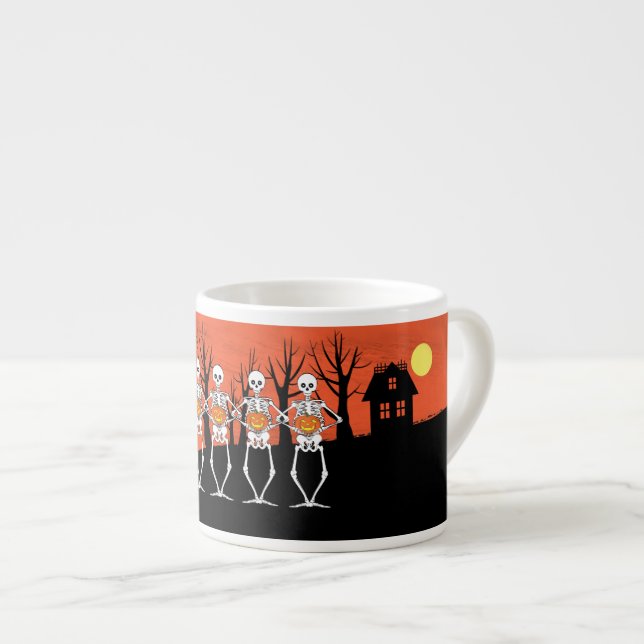 The Skeleton Crew Espresso Cup (Front Right)