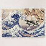 The Skeleton Spectre at The Great Wave Jigsaw Puzzle