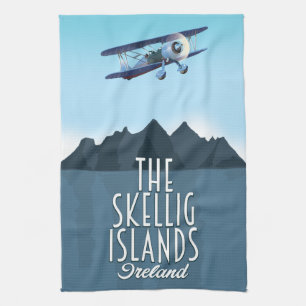 The Skellig Islands Kitchen Towel