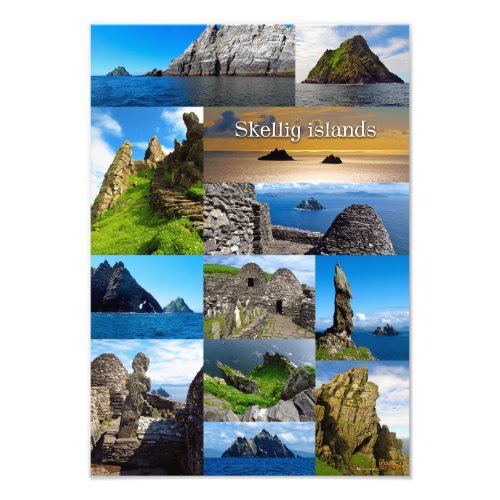 The Skellig Islands Photo Print
