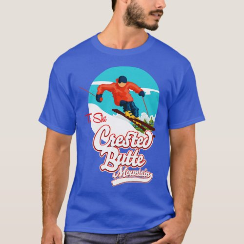The Ski Crested Butte Mountain T_Shirt