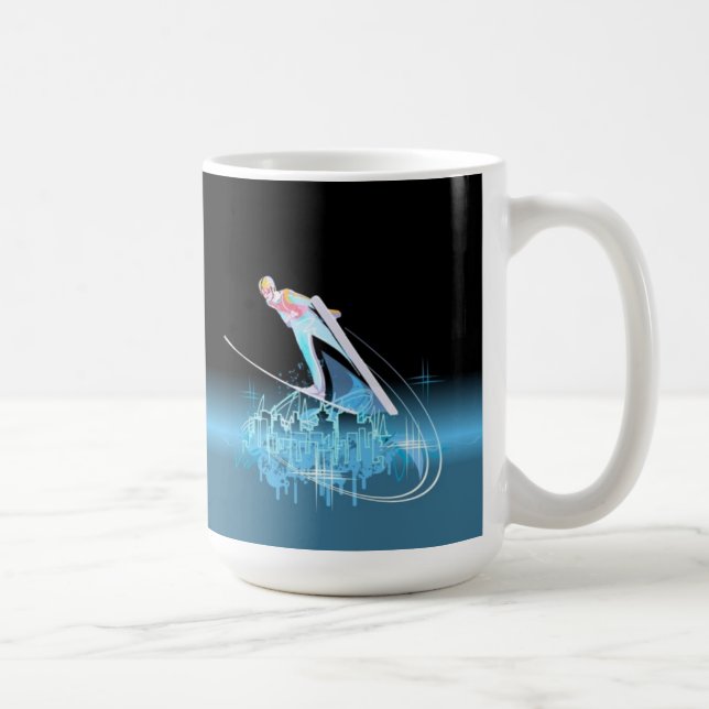 The Ski Jumper Mug (Right)