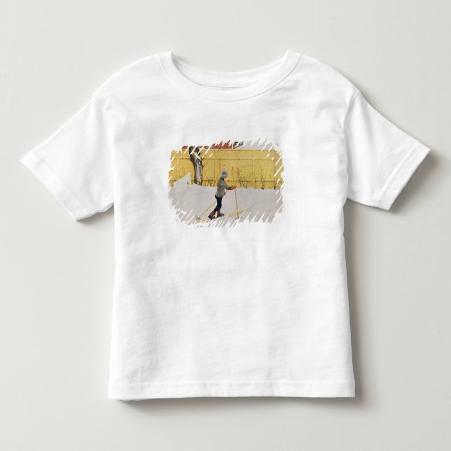 The Skier, c.1909 Toddler T-shirt (Front)