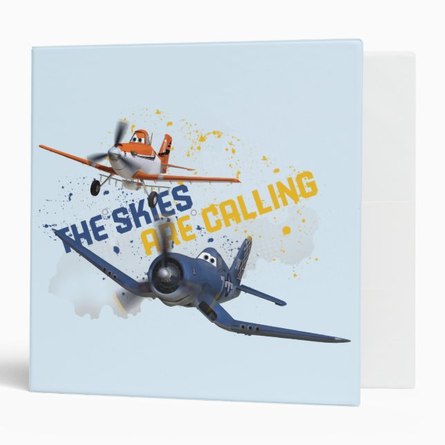 The Skies are Calling Binder (Front/Inside)