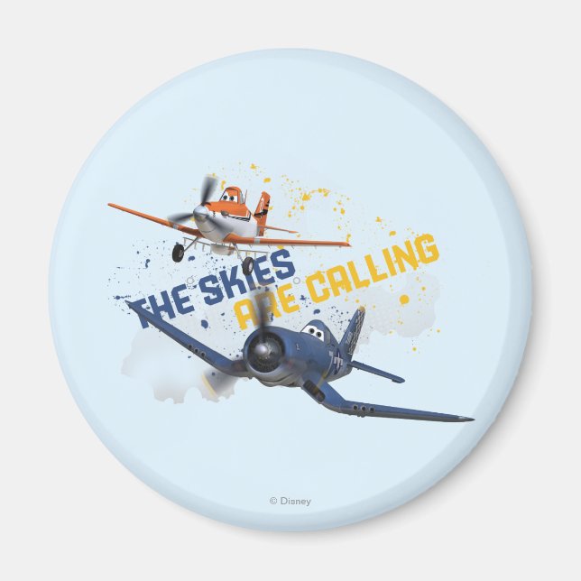 The Skies are Calling Magnet (Front)