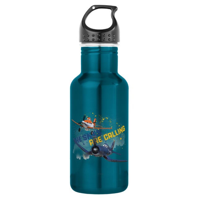The Skies are Calling Stainless Steel Water Bottle (Front)