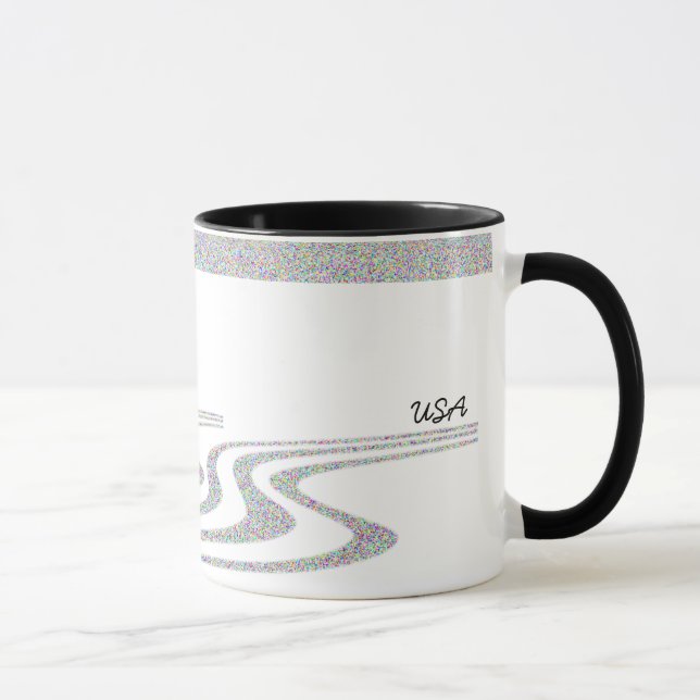 The Skiing Snowman - Mug (Right)
