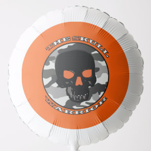 The skull warrior balloon