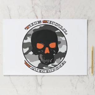 The skull warrior    paper pad